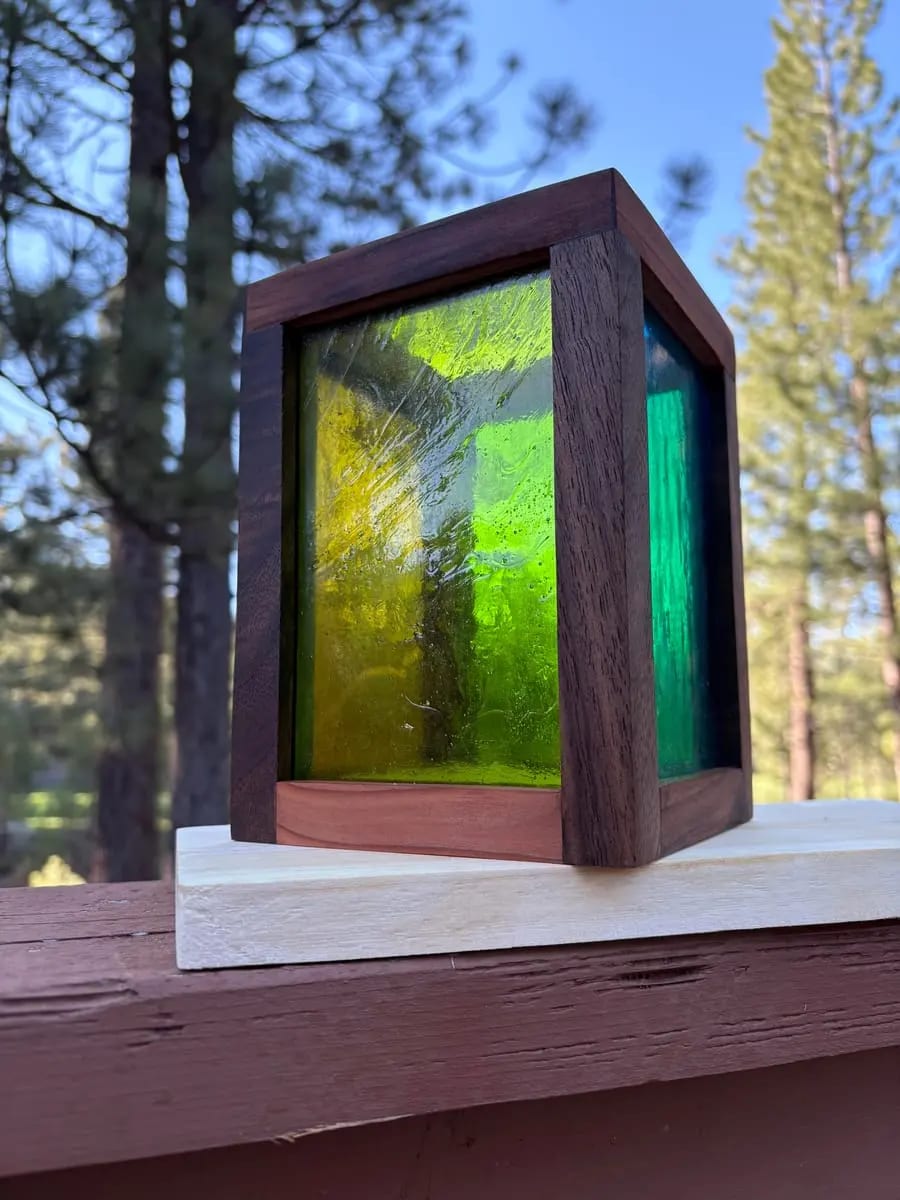 Stained Glass Lantern